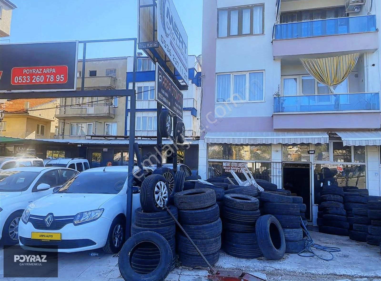 Poyraz Emlak Tan Satılık Ankara Asfaltına Cepheli Eski Bina