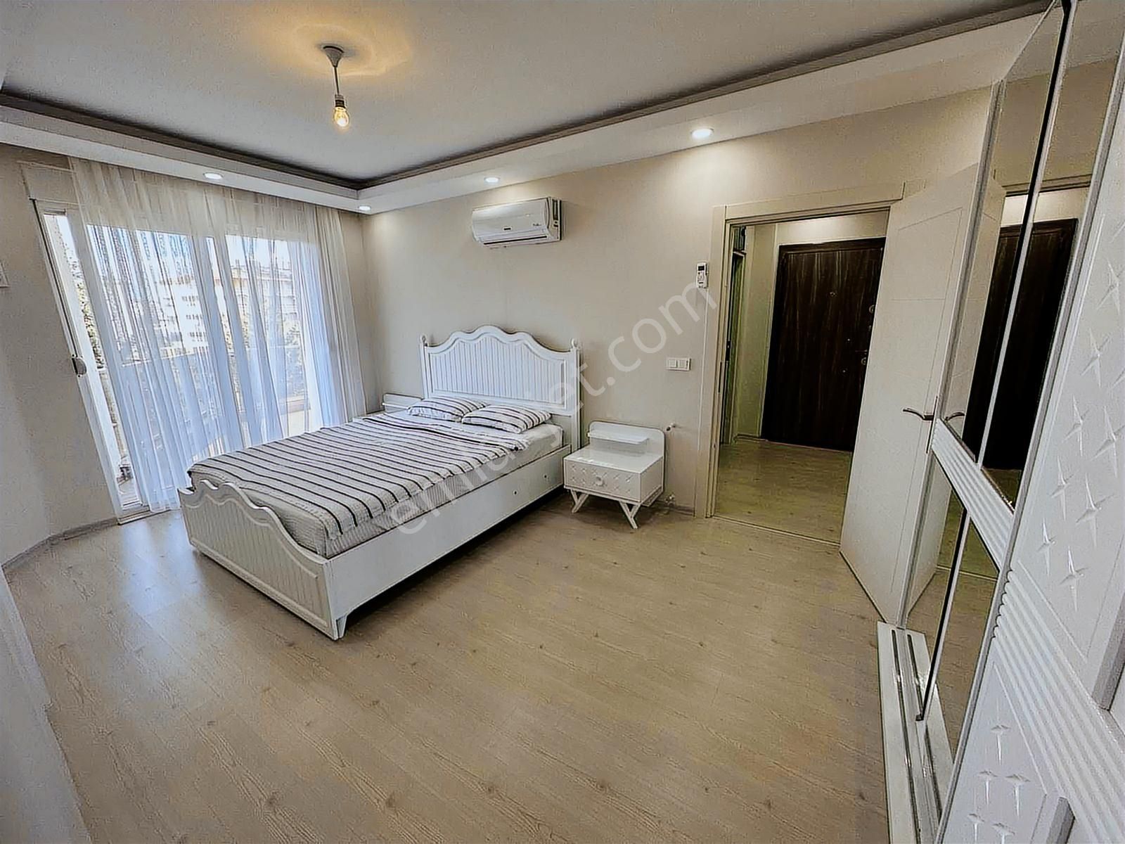 Antalya, Side' De Lüks, Bahçeli, Eşyalı Kiralık Daire - Görsel 12