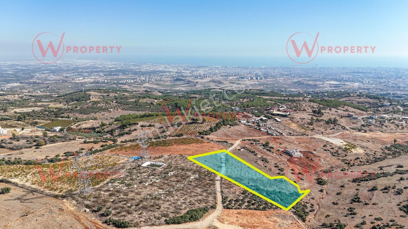 W Property Kaşlı'da 4.5 Dönüm Şehir Ve Deniz Manzaralı Parsel