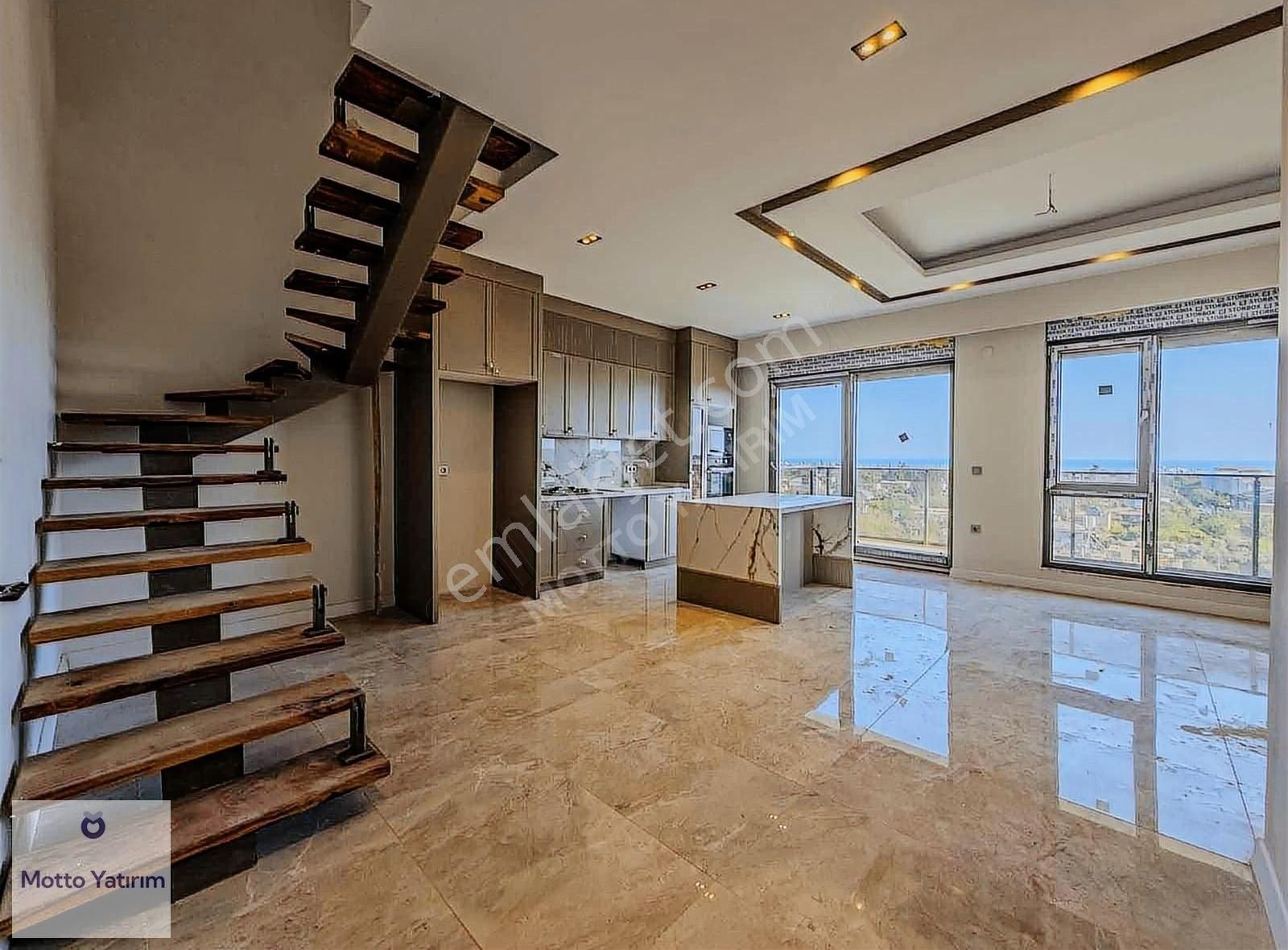 Deniz Manzaralı 3+1 Dubleks Satılık Daire - Görsel 13