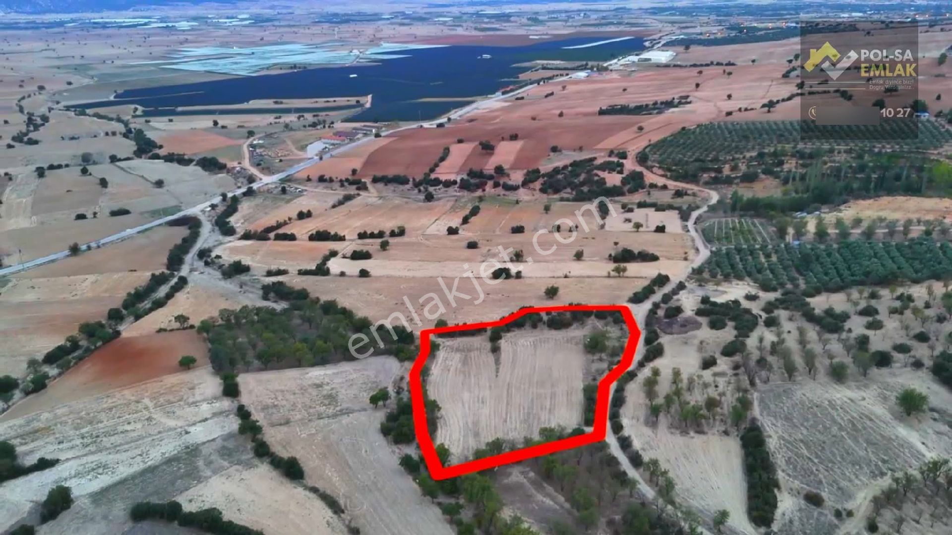 ✅korkuteli✅çomaklı Da ✅satılık 5.240m2 Tarla ✅resmi Yol Var✅elektrik Su Var - Görsel 6