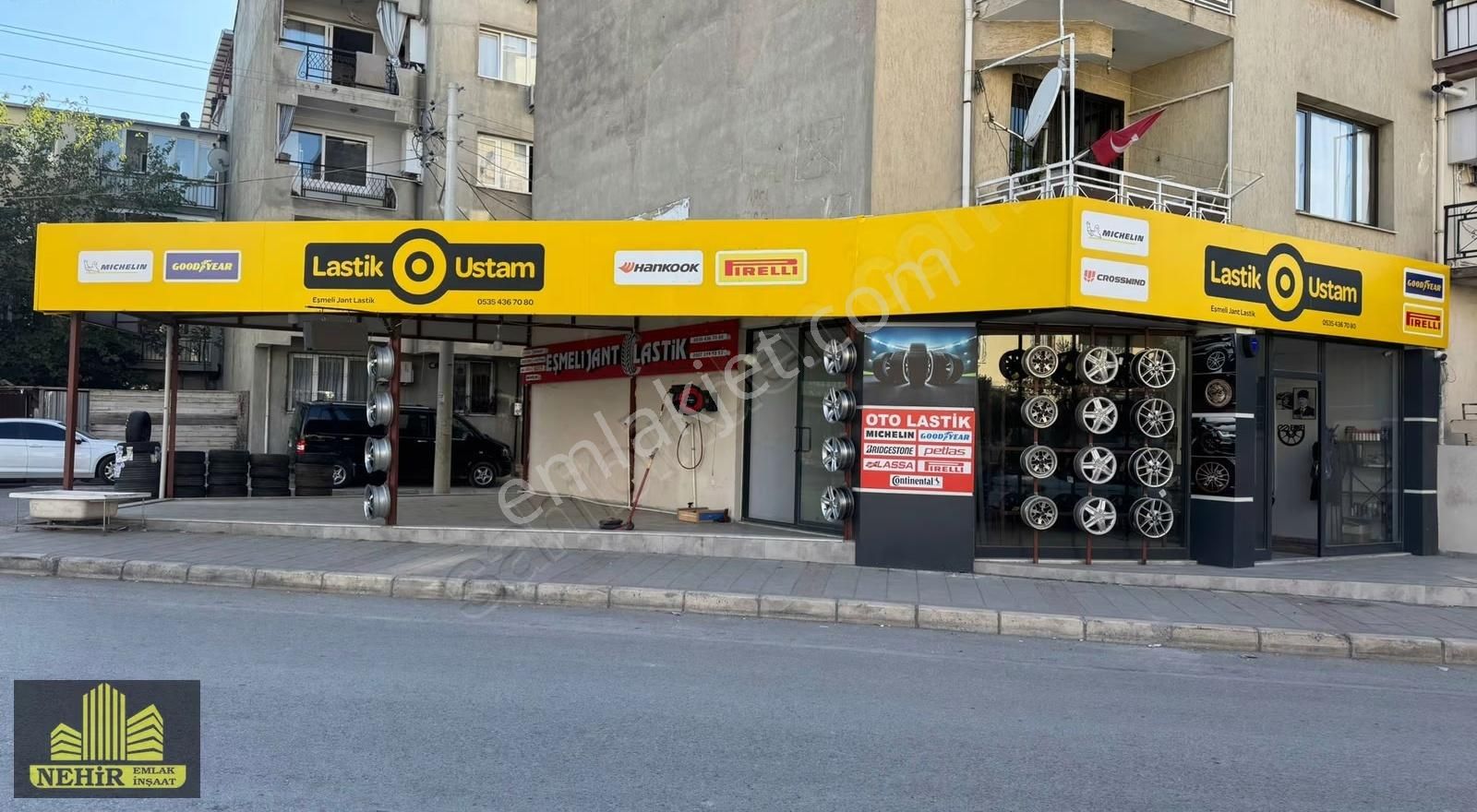 Nehir Emlak & İnşaat'tan Devren Kiralık Oto Lastikçi