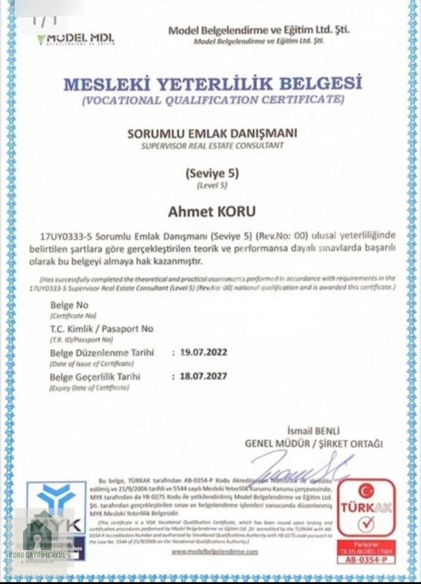 Koru Emlak'tan:2+1 İskanlı Fırsat Daire Kiralıktır - Görsel 30