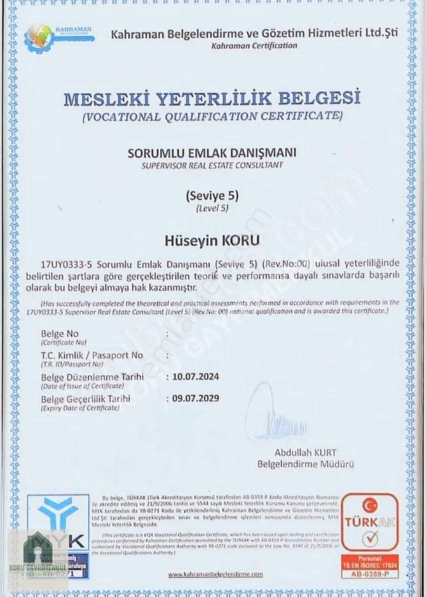 Koru Emlak'tan:3+1 Yeni Lüx Fırsat Daire Satılıktır - Görsel 27