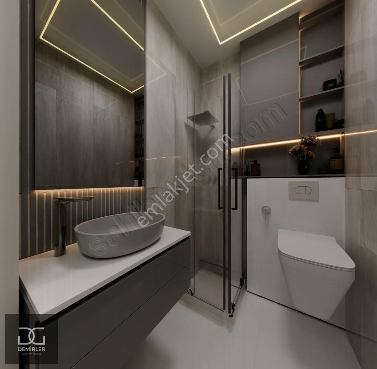 Demirler'den 1200 Evler'de Merkezi Konumda Lüx 3+1 Satılık Daire - Görsel 14