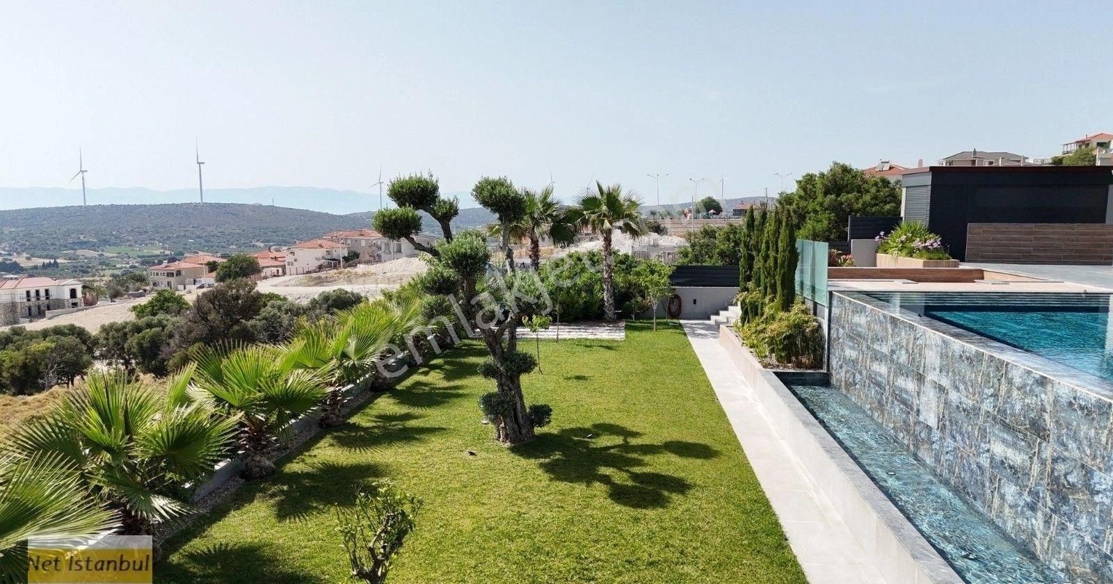 Çeşme Ovacık Da Satılık 5+1 Lüks Villa Alaçatıya 10 Dk Mesafede - Görsel 32