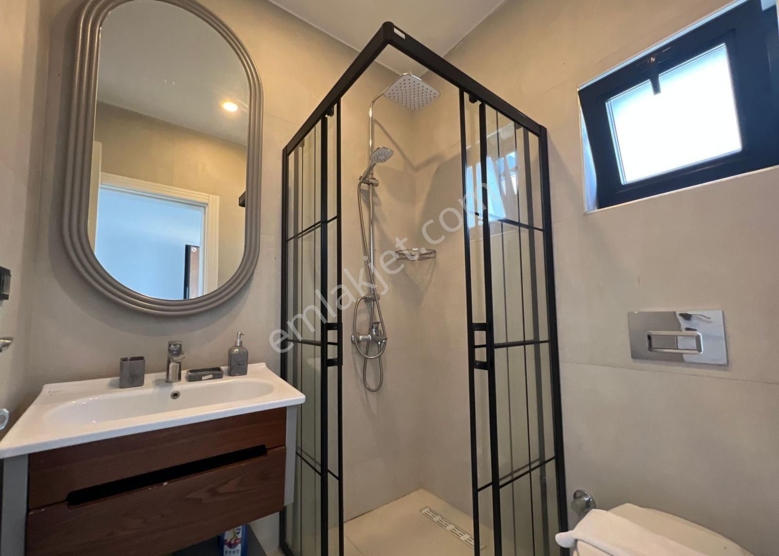 Yalıkavakta Deniz Manzaralı Satılık Modern 4+1 Villa - Görsel 21