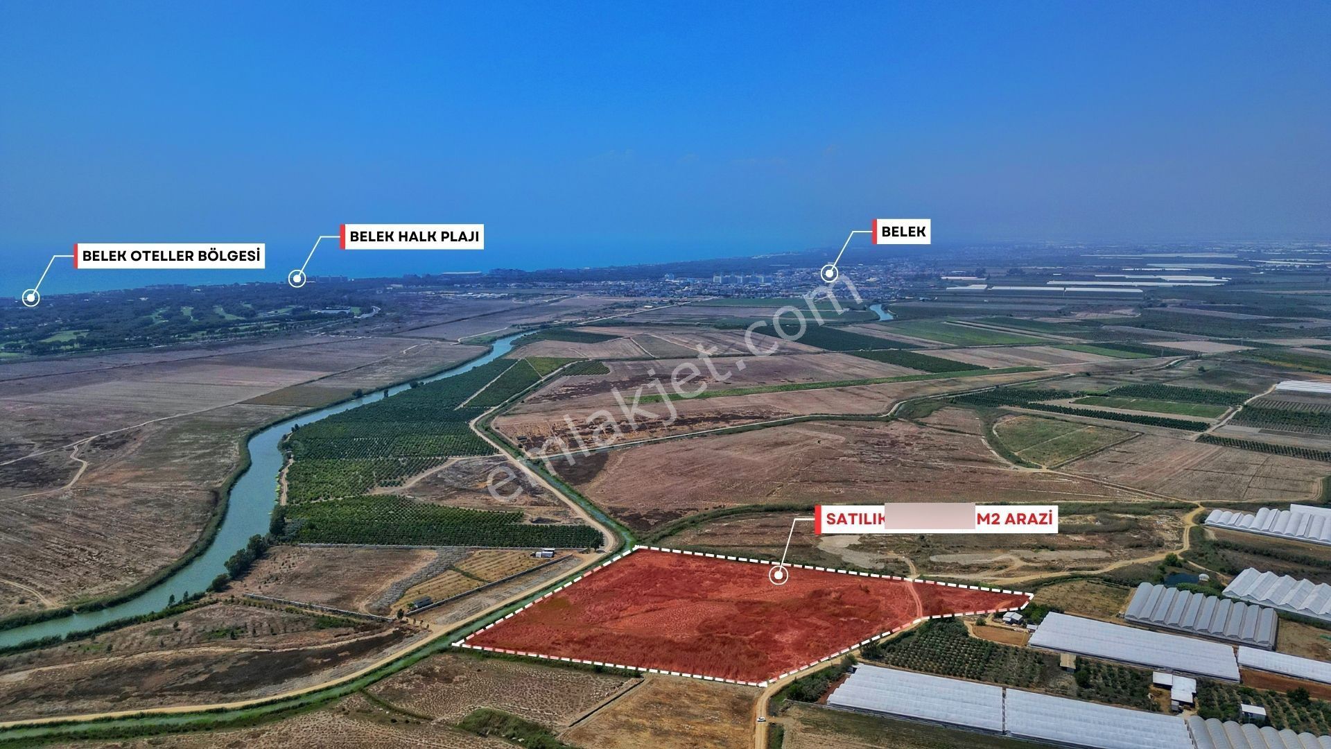 Belek Oteller Bölgesinde Emsalsiz Satılık 34 Dönüm Arazi - Görsel 5