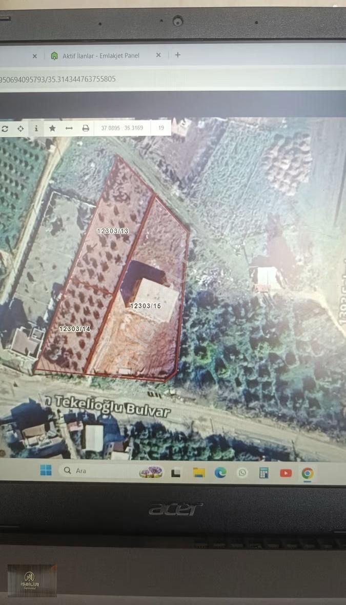 Sarıcam Bayram Hacılı Mah Göl Manzaralı Villa İmarlı Satlıkarsa - Görsel 2