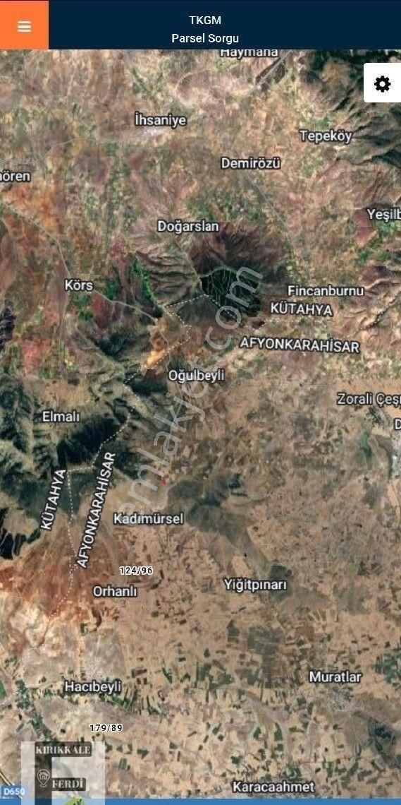 İhsaniye Kadımürsel Köyü Satılık Tarla - Görsel 2