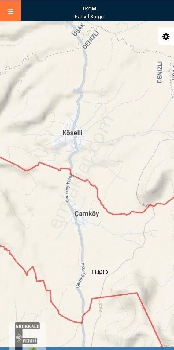 Denizli Bekili İlçesi Çamköy Satılık Tarla - Görsel 3