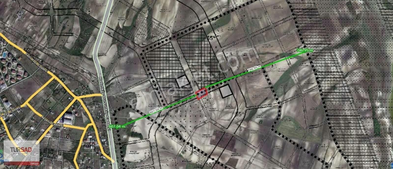 Arnavutköy Sazlıbosna 'da 1.50 Emsal 14 Kat Ticari İmarlı Arsa - Görsel 4