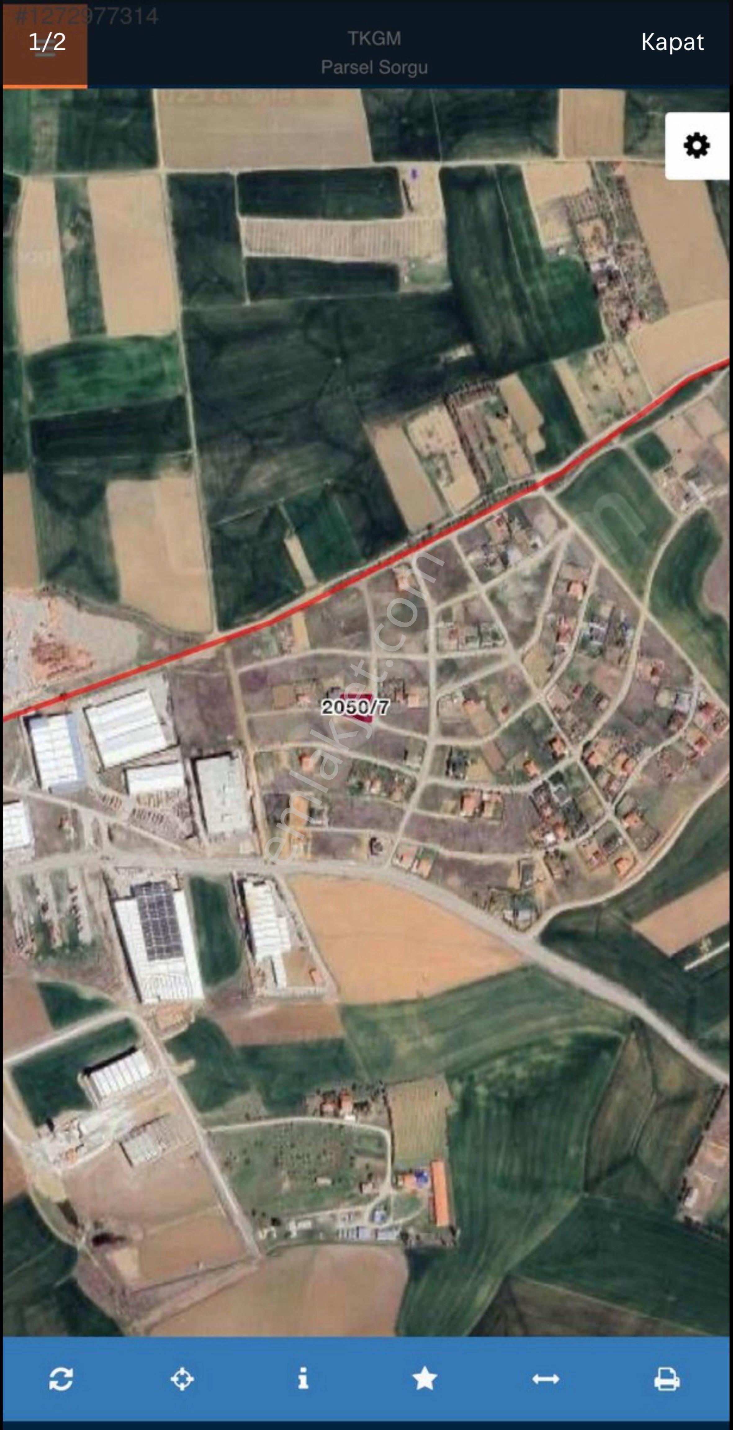 Akyurt Şeyhler'de 658 M2 Müstakil Tapulu Köşe Villa Parseli