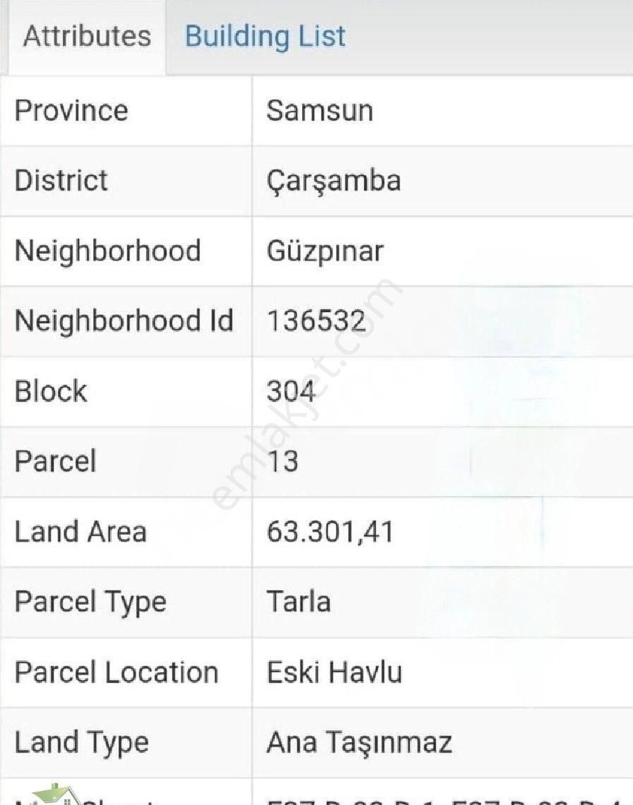 Samsun Çarşamba Güzpınar Da 63.300 M2 Depolama Alanı.. - Görsel 3