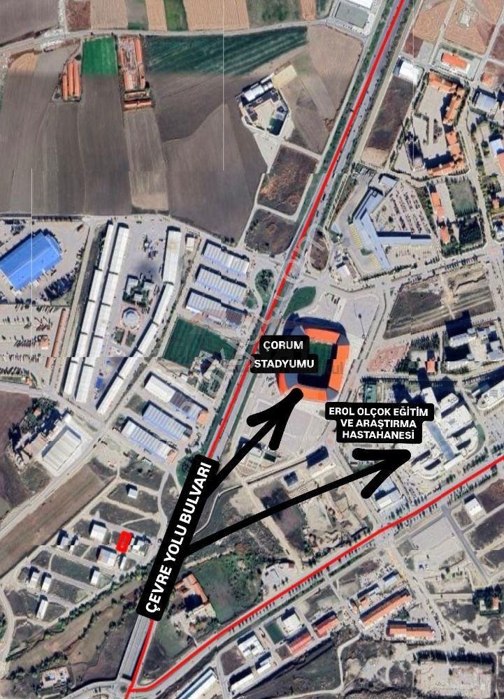 Güvenay - Çorum Gimat Toptancılar Sitesin De Satılık 659 M2 Arsa - Görsel 6