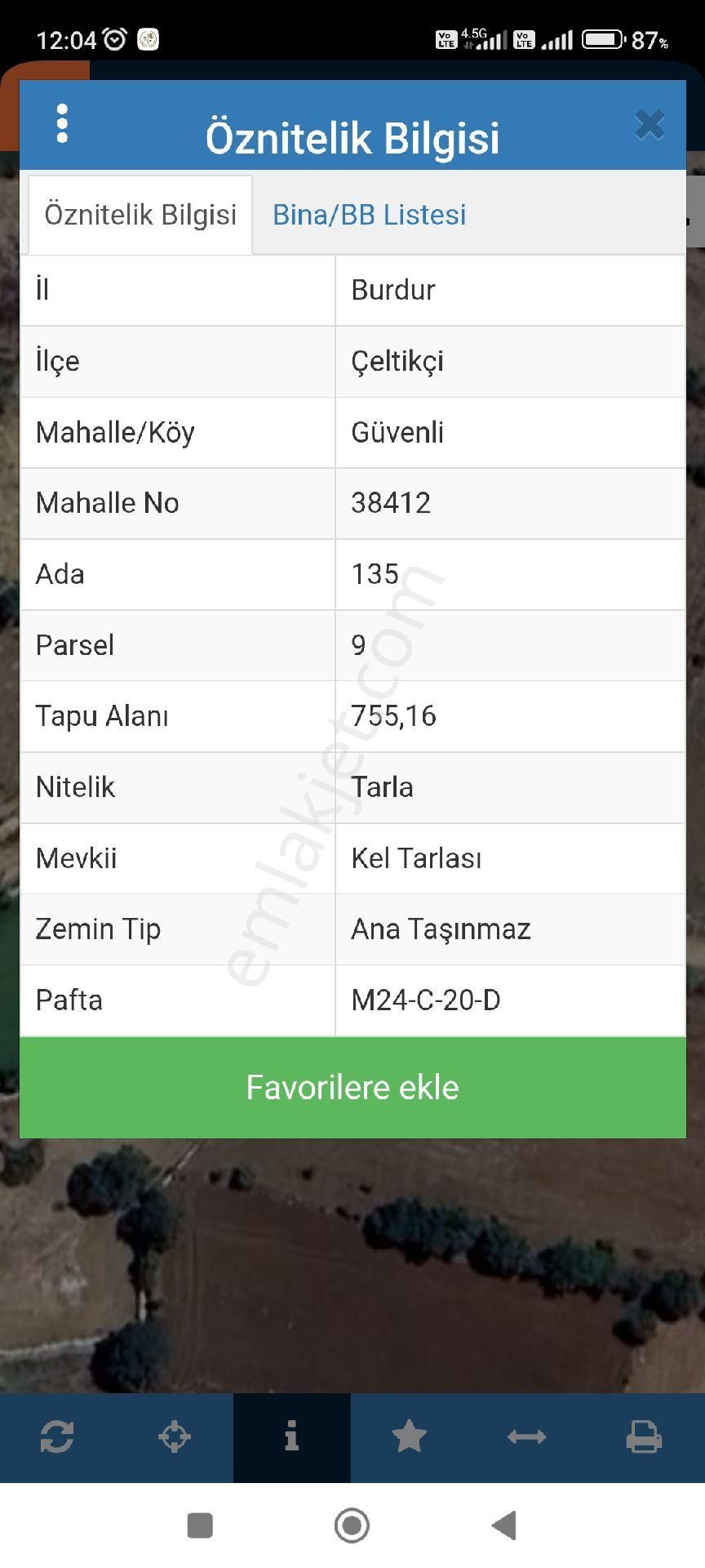 Güvenli Köyünde Satılık 755 M²arsa - Görsel 8