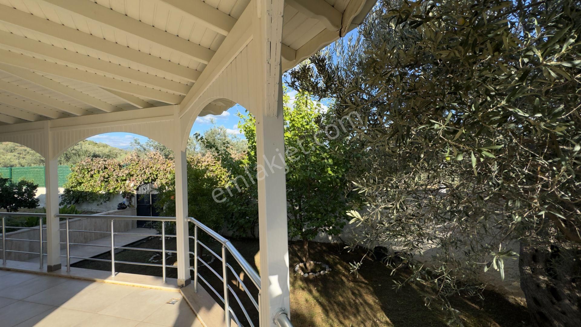 Güre'de Oksijeni Bol Zeytinlik Alan İçerisinde, Kazdağlarının Eteğinde Havuzlu Lüks Villa - Görsel 69