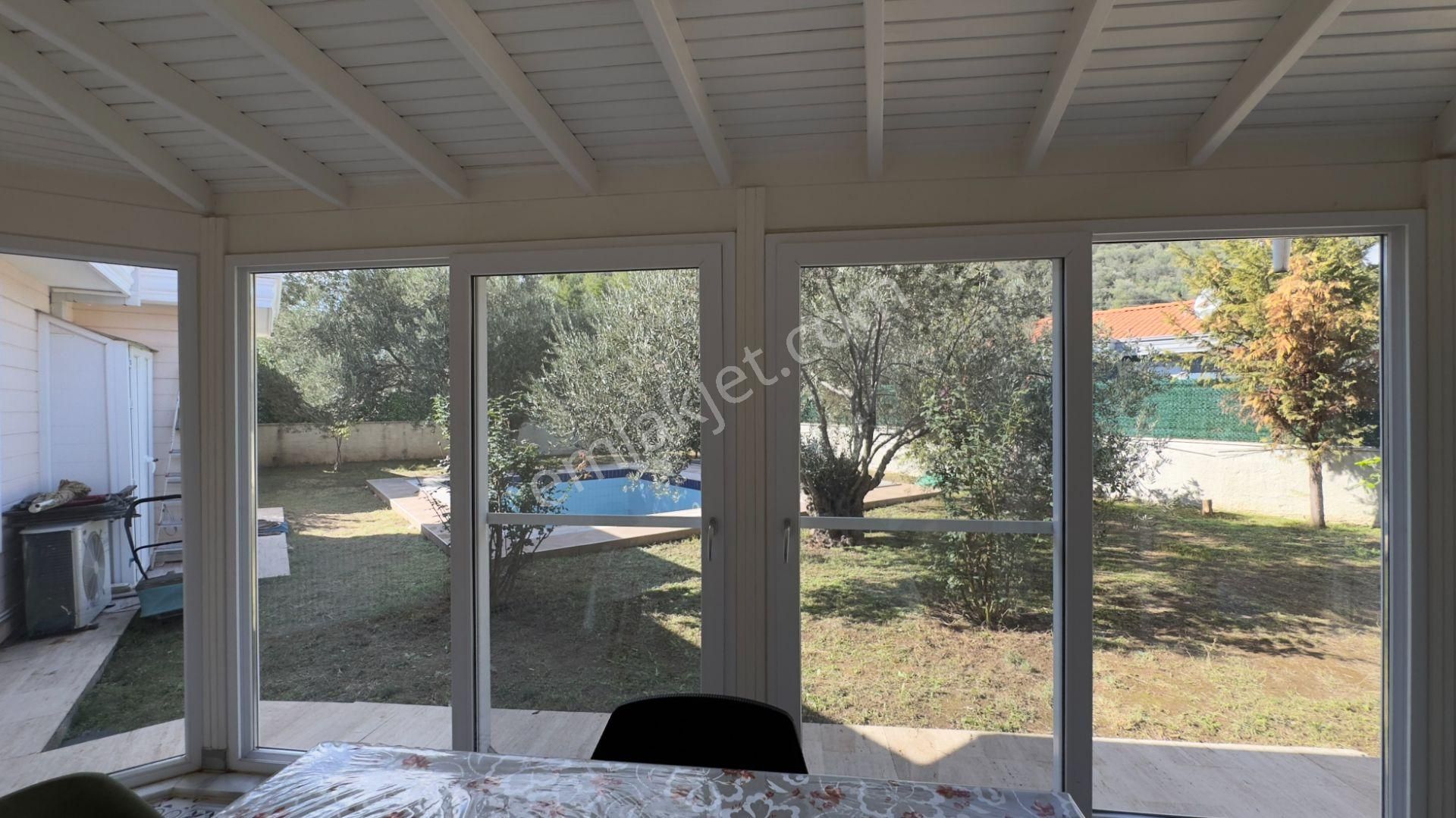 Güre'de Oksijeni Bol Zeytinlik Alan İçerisinde, Kazdağlarının Eteğinde Havuzlu Lüks Villa - Görsel 60