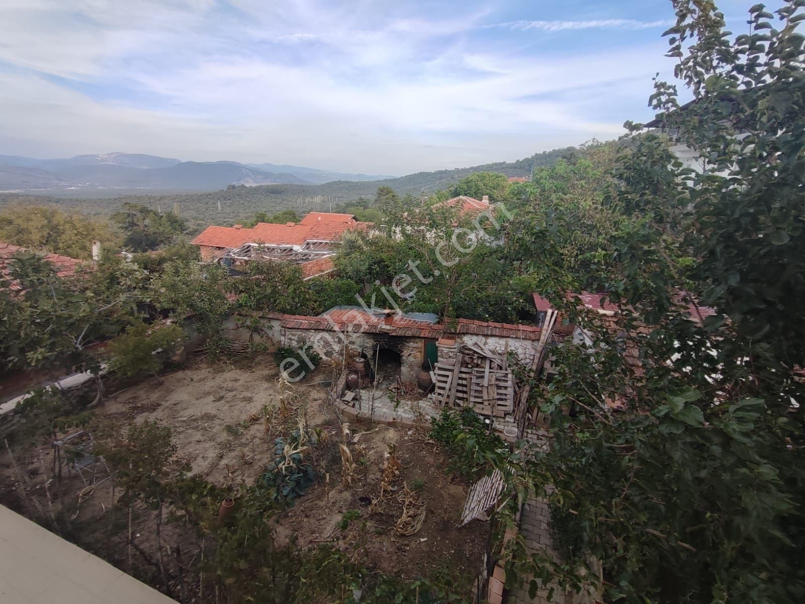 Havran Kocadağ Terasında Muhteşem Körfez Manzaralı Geniş Bahçeli Satılık Müstakil - Görsel 35