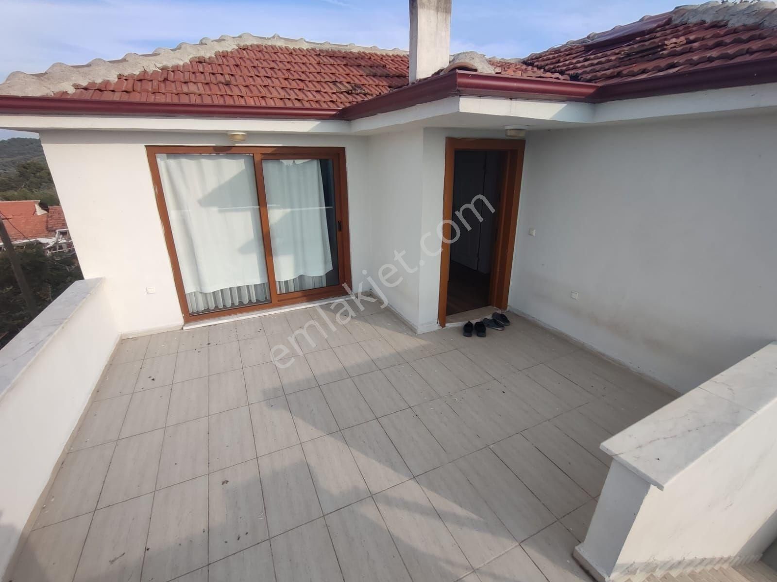 Havran Kocadağ Terasında Muhteşem Körfez Manzaralı Geniş Bahçeli Satılık Müstakil - Görsel 21