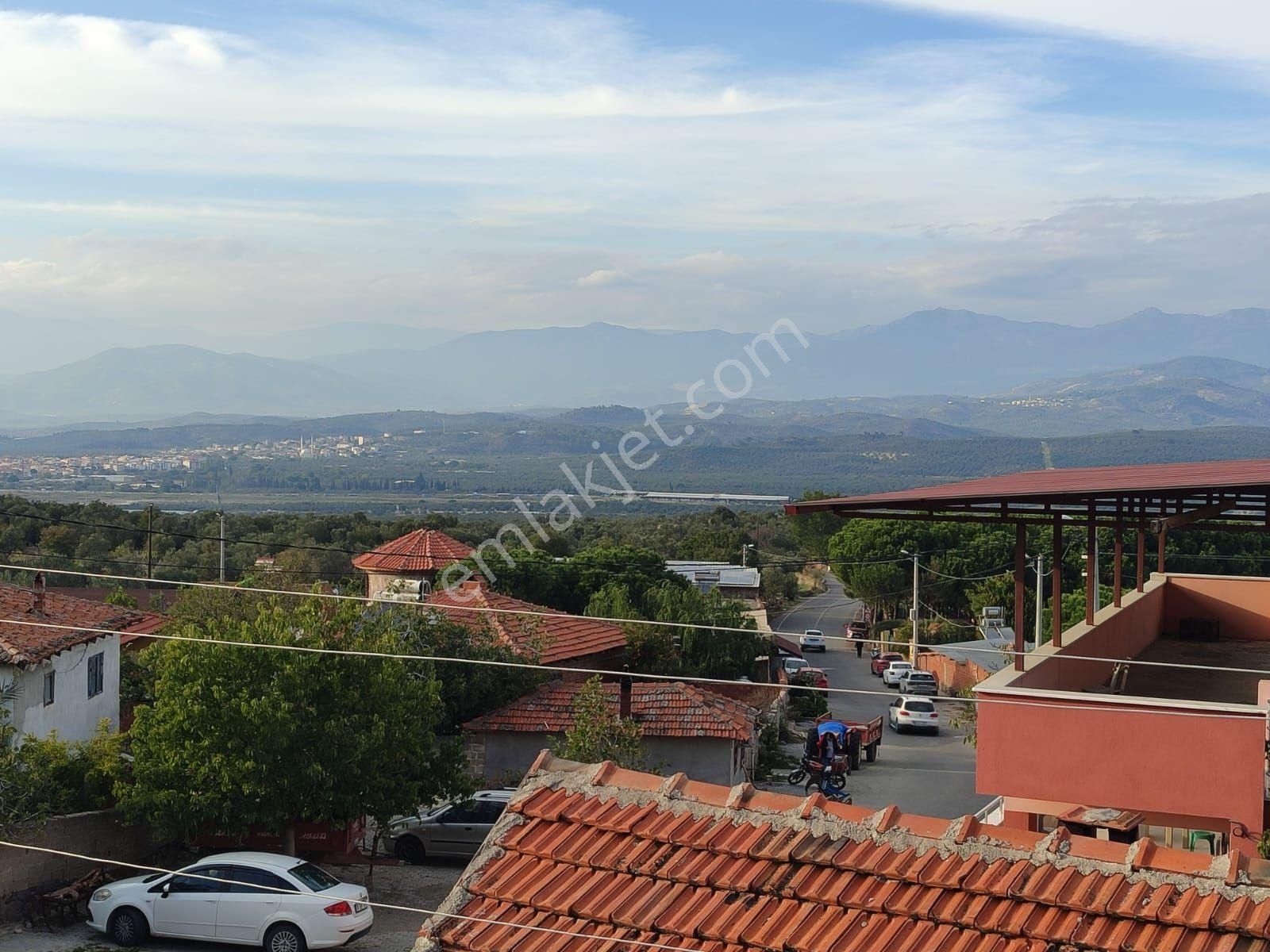 Havran Kocadağ Terasında Muhteşem Körfez Manzaralı Geniş Bahçeli Satılık Müstakil - Görsel 20