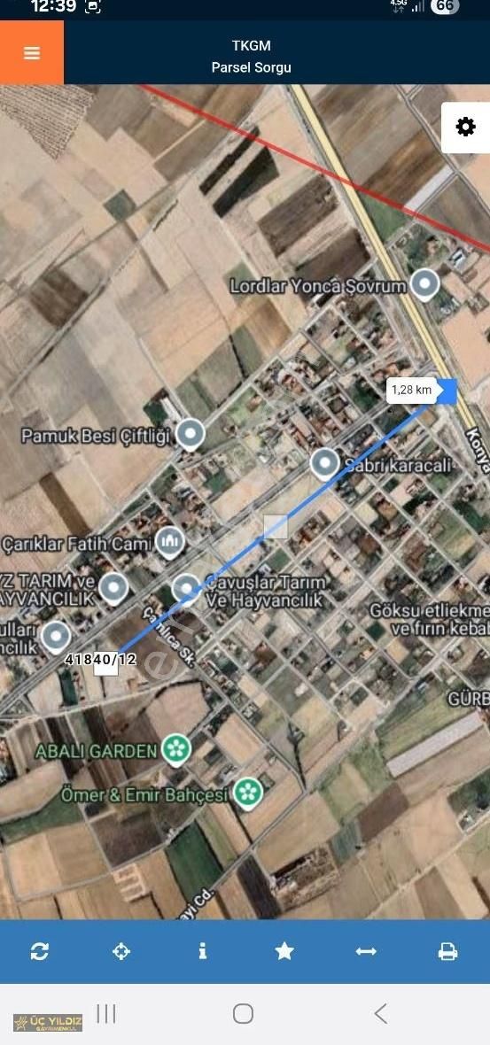 Meram Çarıklar Mh İki Kata İmarlı 672 M2 Arsamız Satılık - Görsel 7