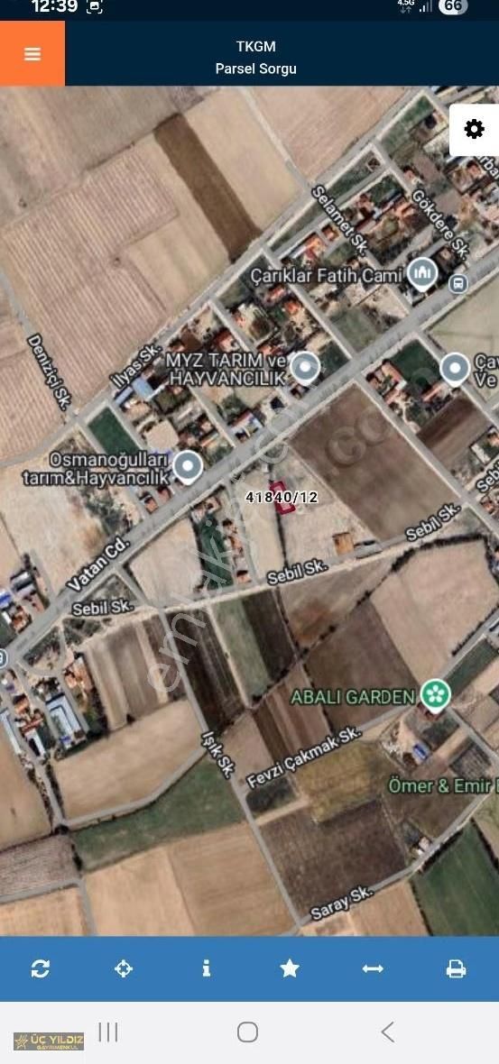 Meram Çarıklar Mh İki Kata İmarlı 672 M2 Arsamız Satılık - Görsel 5