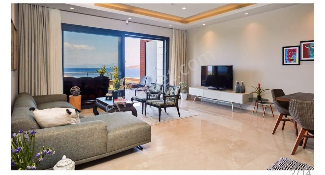 Yalıkavak Tilkicik Koyu Denize Sıfır 3+1 Satılık Bahçeli Daire - Görsel 4