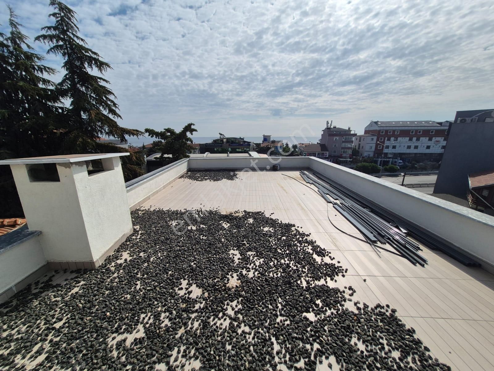 Delux'den Hürriyet Mah.'de Deniz Manzaralı Lux Trıplex - Görsel 25