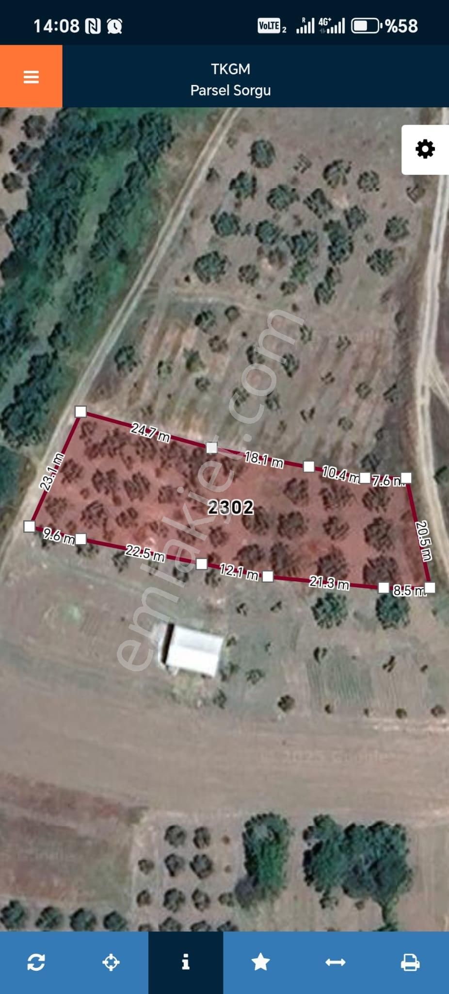 Kadastro Yoluna Cepheli Tarla - Görsel 4