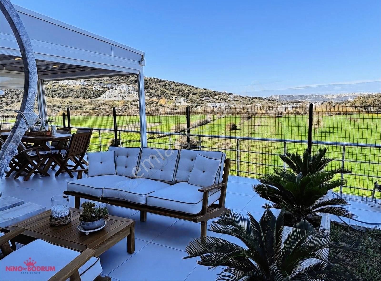 Bodrum Hava Alanına Çok Yakın Lüks Bahçe Katı Özel Daire - Görsel 12