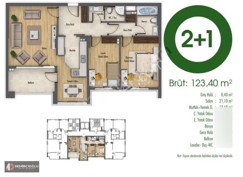Kınaş Koru Sitesinde Site Temalı Konforlu Yaşam Fırsatı - Görsel 23