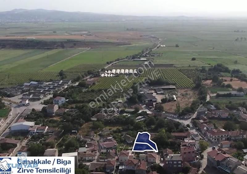 Çanakkale Biga Gümüşçay Da 850 M2 Satılık Arsa! - Görsel 2