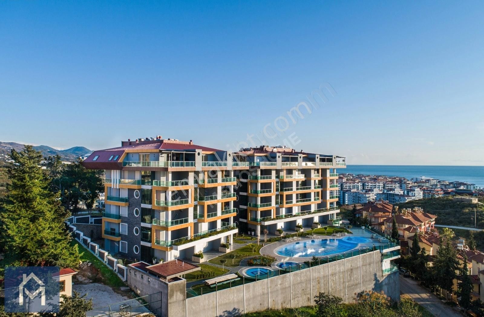 Kestel Armanide Full Kale Deniz Manzaralı Eşsiz 2+1