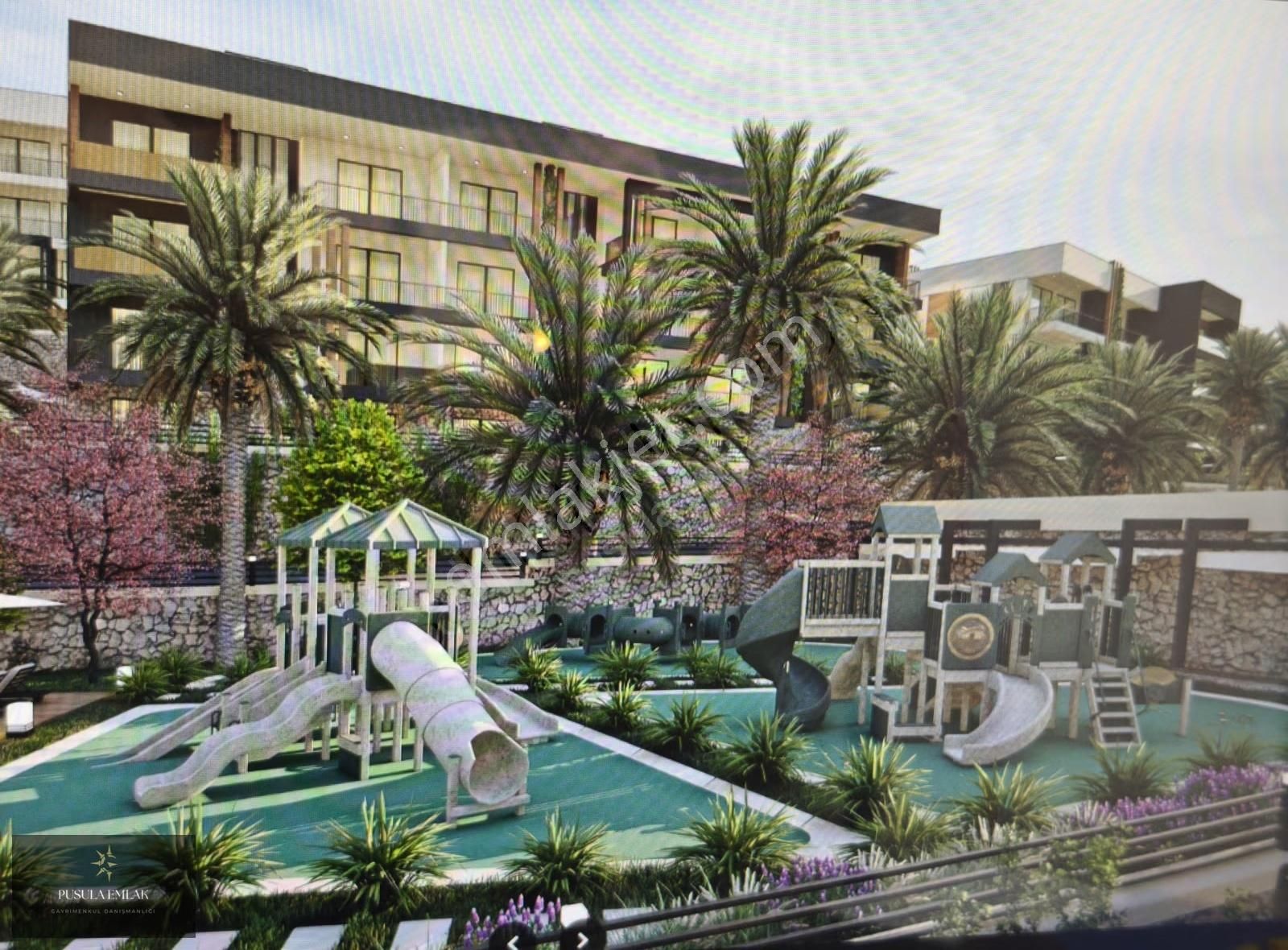 Didim Akbük Skyline Projesinde Site İçi 138m² Ters Dublex Daire - Görsel 3