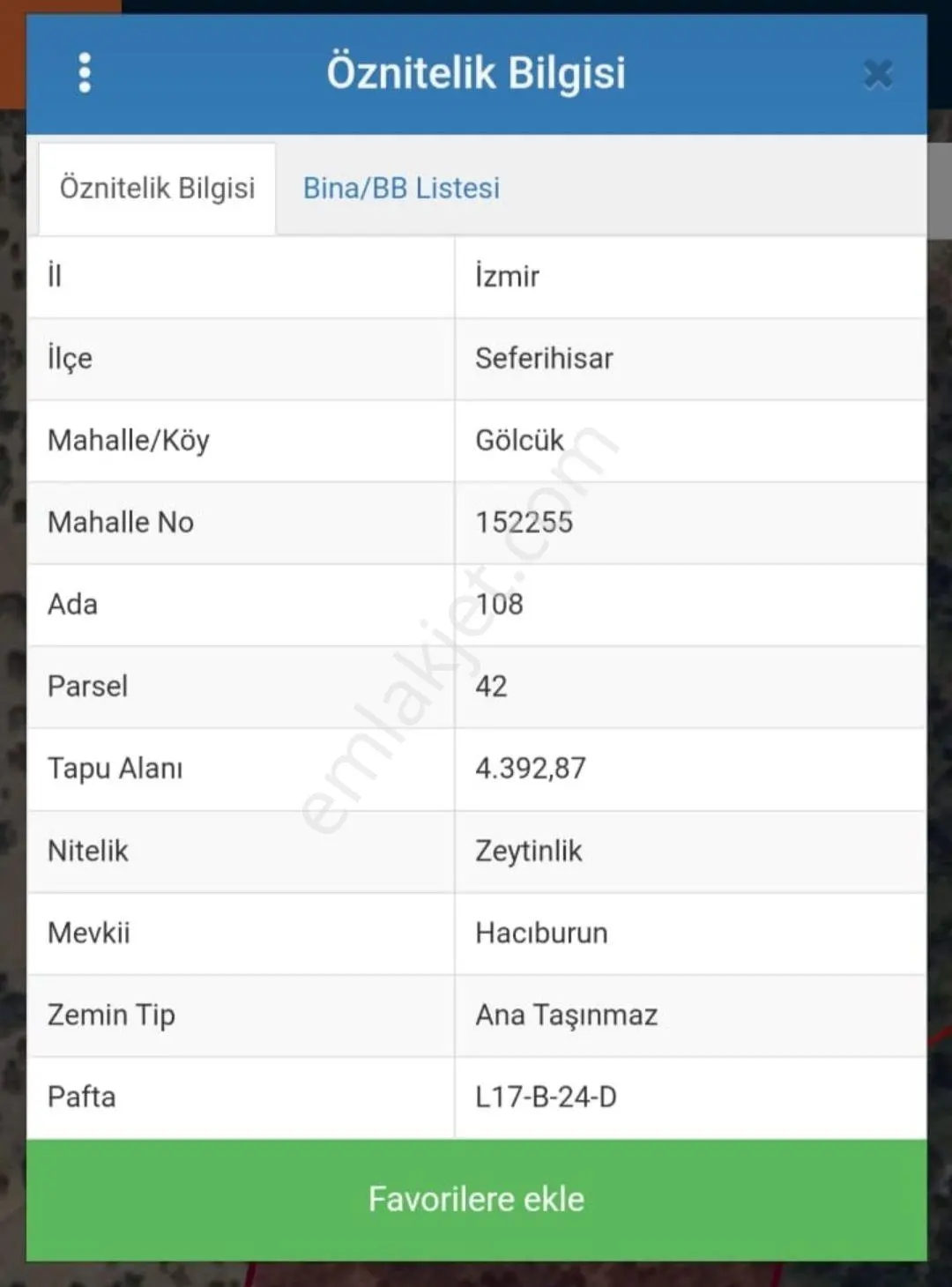 Satılık Zeytinlik