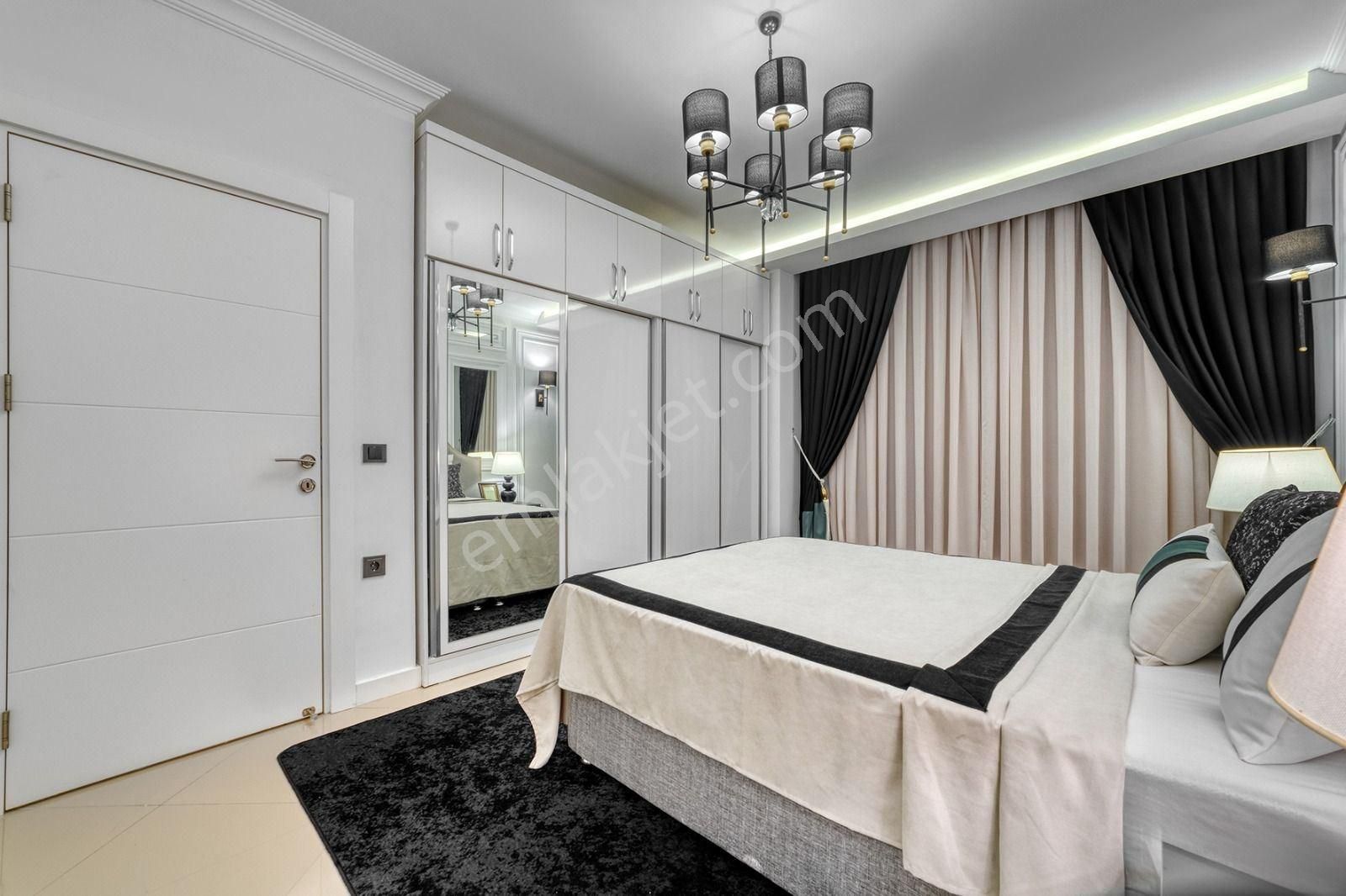 Alanya Obagöl Satılık 2+1 Lüks Mobilyalı Daire Denize 300 Mt. Mesafede - Görsel 16