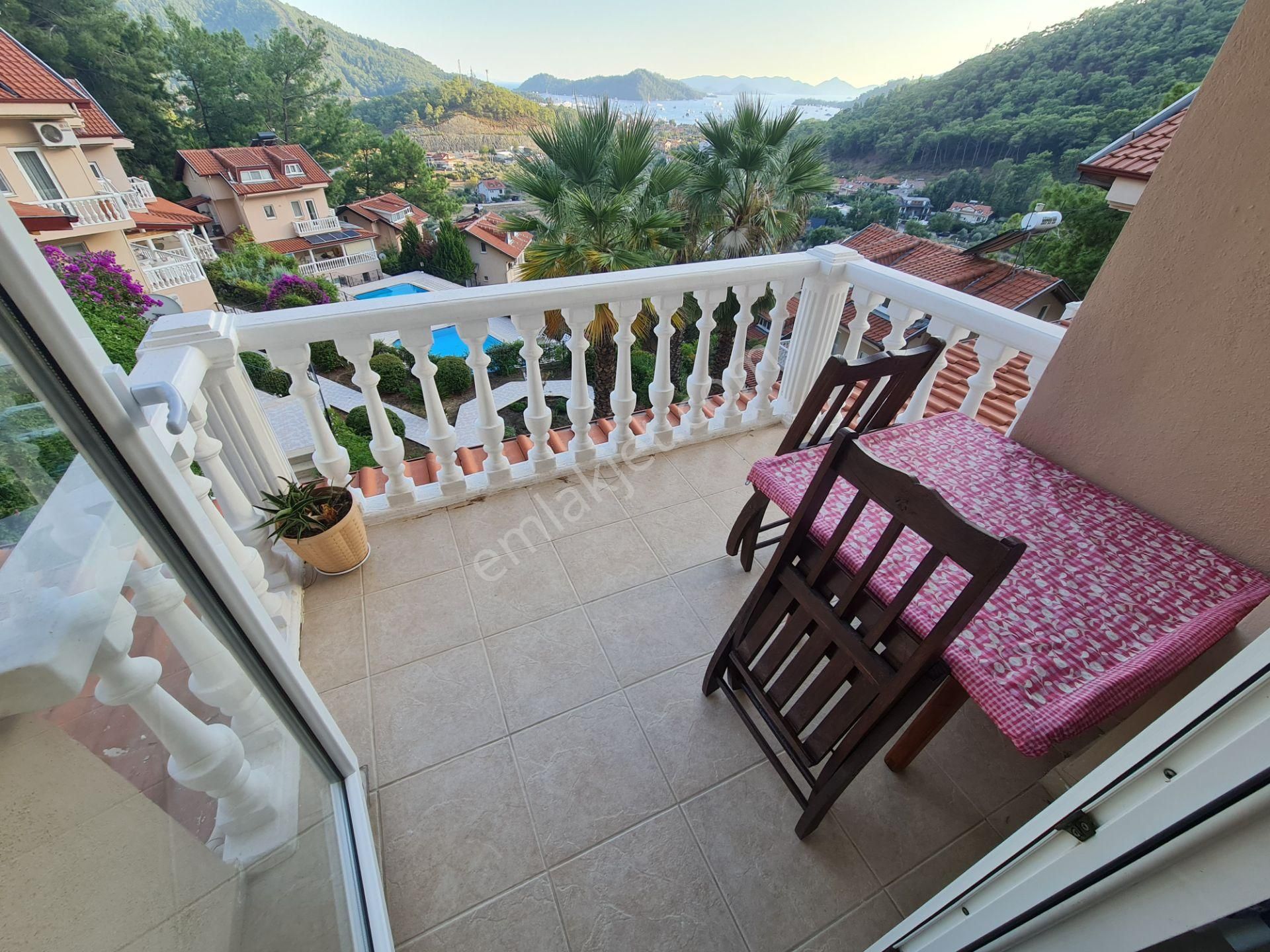 Muhteşem Deniz, Göcek Ve Marina Manzaralı Dubleks Villa % - Görsel 12