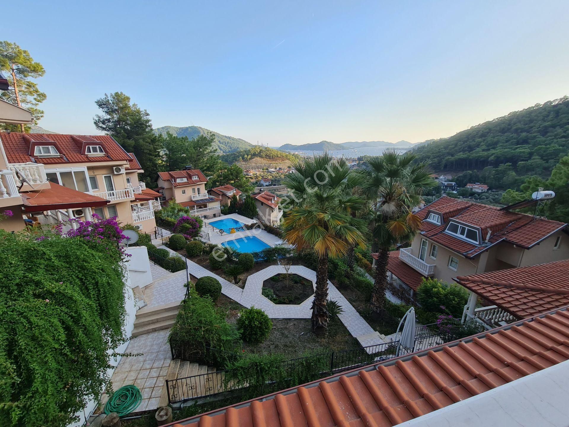 Muhteşem Deniz, Göcek Ve Marina Manzaralı Dubleks Villa % - Görsel 14