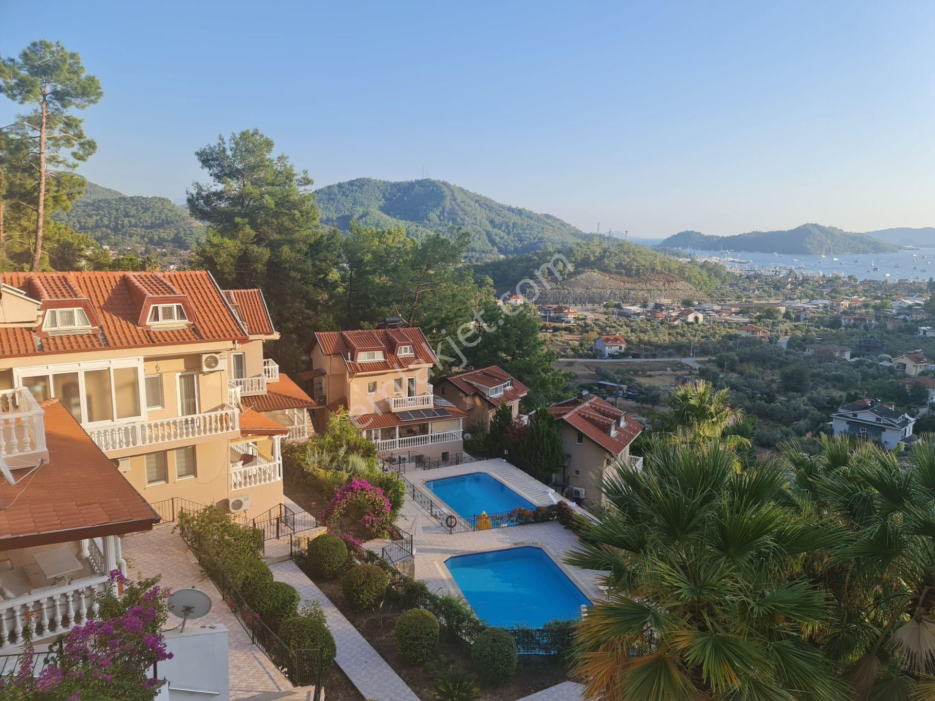Muhteşem Deniz, Göcek Ve Marina Manzaralı Dubleks Villa % - Görsel 31