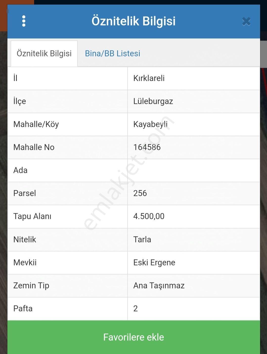 Kayabeyli Hızlı Tren Yanı 4500m2 Tek Tapu Acil Satılık Arazi! - Görsel 2