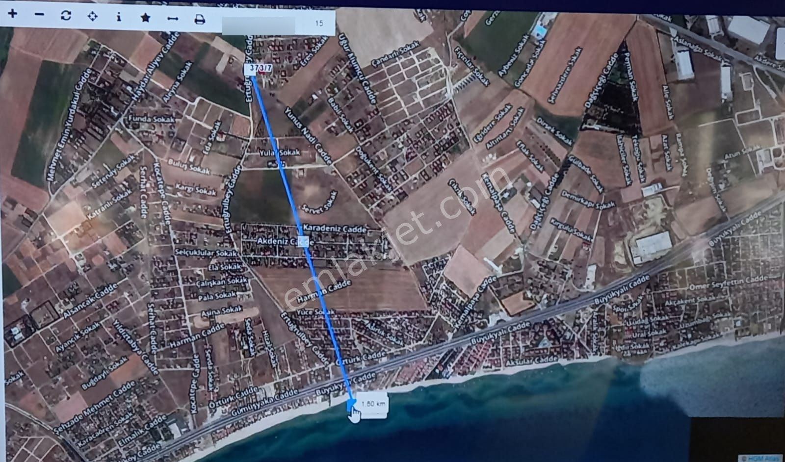 Çanta Balaban'da , Cumhuriyet Evlerinde , 400 M2 İmarlı Arsa - Görsel 6