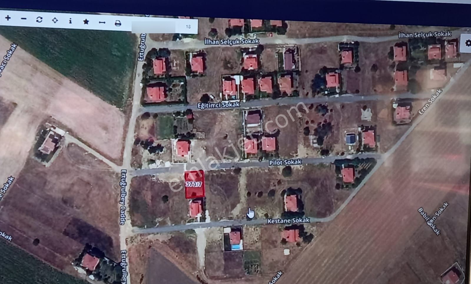 Çanta Balaban'da , Cumhuriyet Evlerinde , 400 M2 İmarlı Arsa - Görsel 5