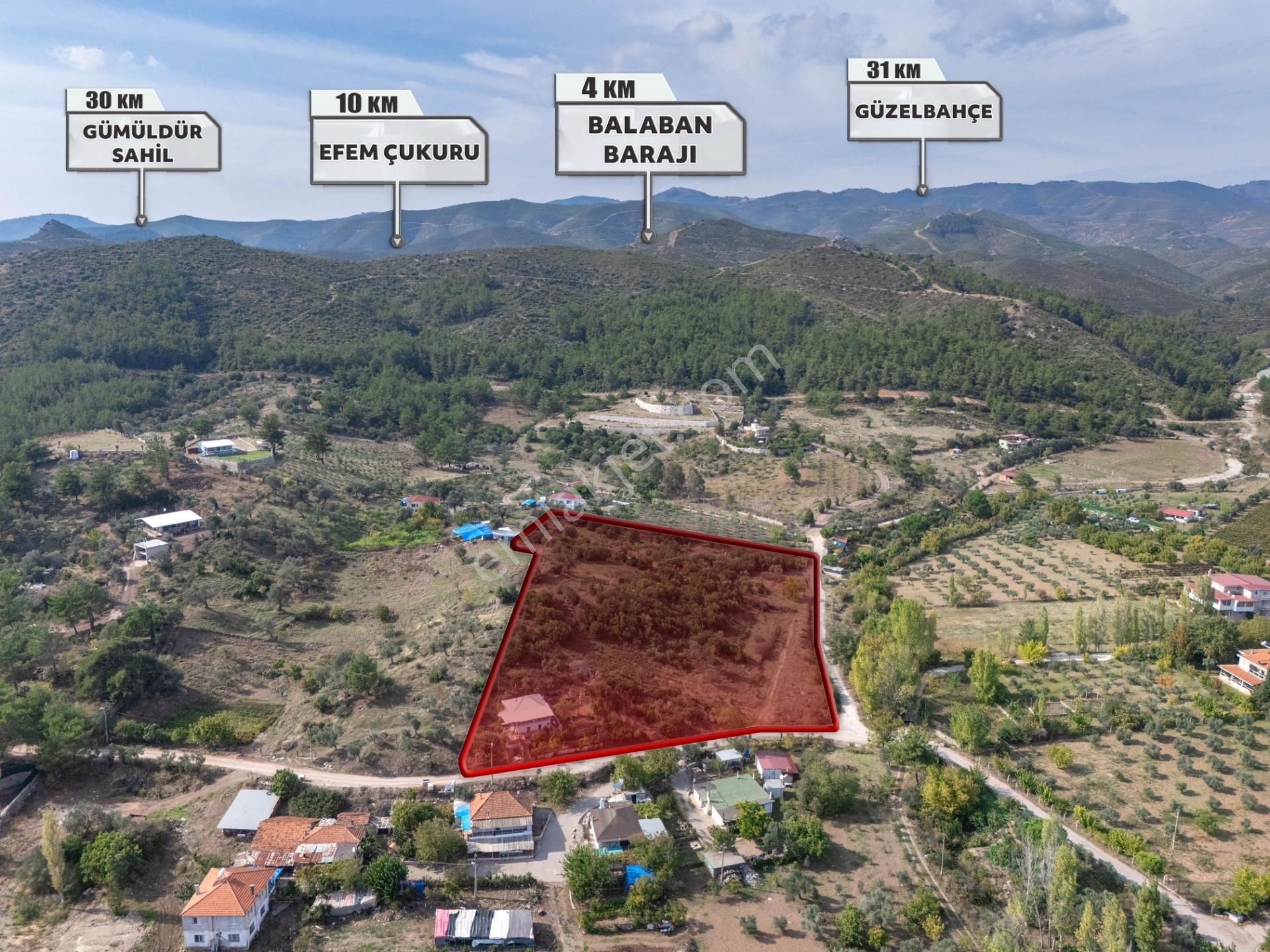 Menderes Yeniköy'de Asfalt Yola Cepheli, Tarım Ve Turizm Potansiyelli Satılık Arazi - Görsel 23
