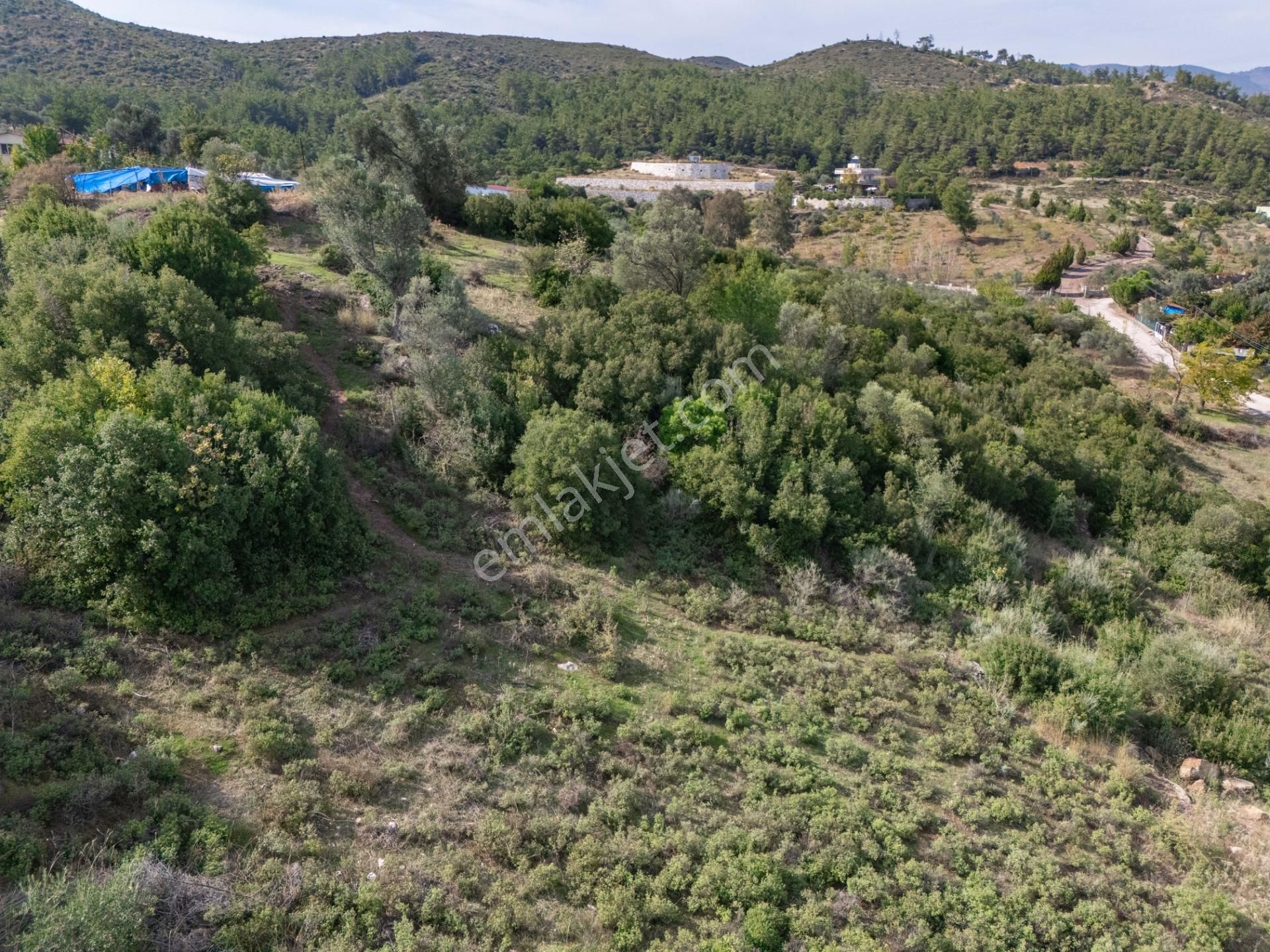 Menderes Yeniköy'de Asfalt Yola Cepheli, Tarım Ve Turizm Potansiyelli Satılık Arazi - Görsel 19