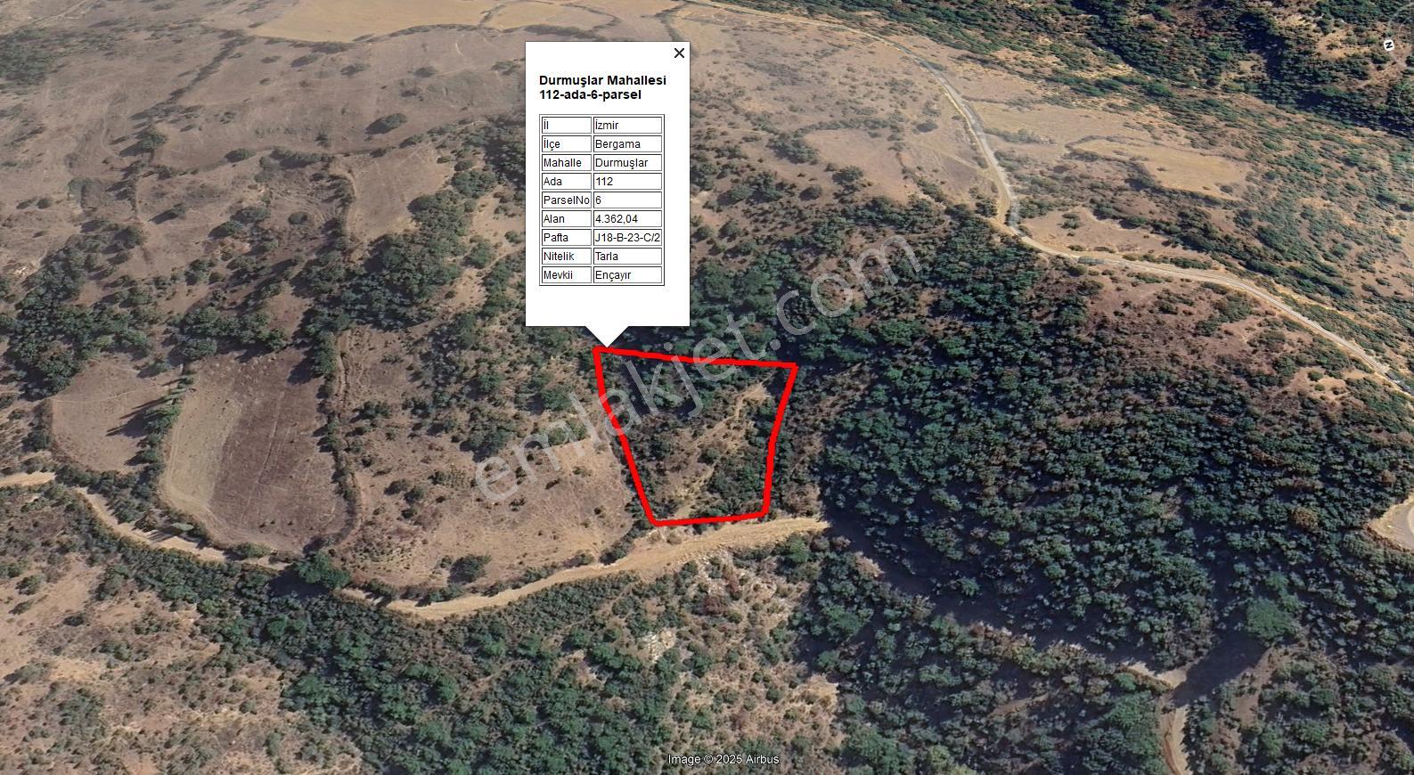 Komutan Emlaktan Durmuşlar Da 4362 M2 Doğal Yaşam Alanı - Görsel 3