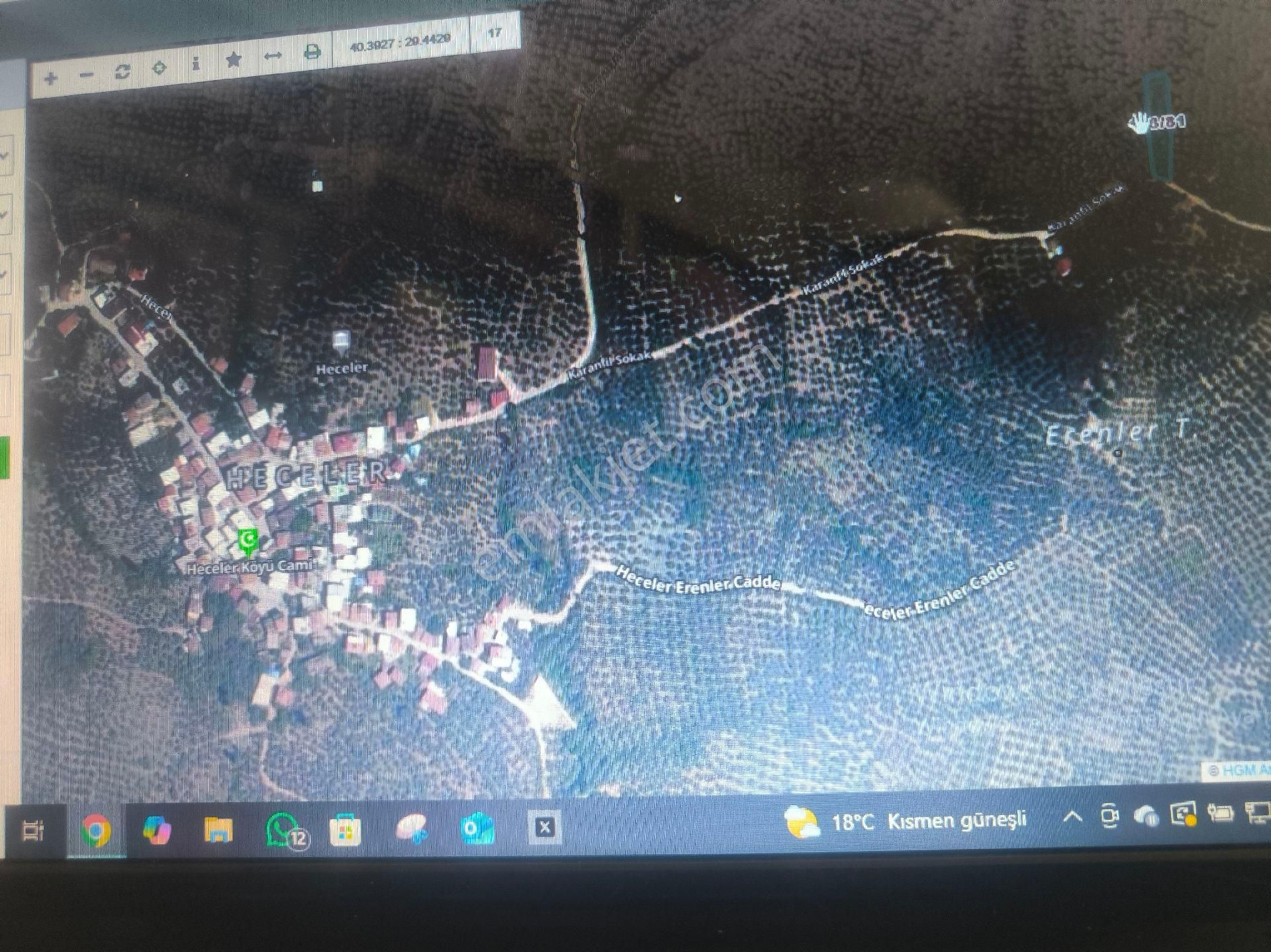 Bursa Orhangazi Hecelerde 900 M2 Köy İçinde Göl Manzaralı Satılık Zeytinlik - Görsel 5