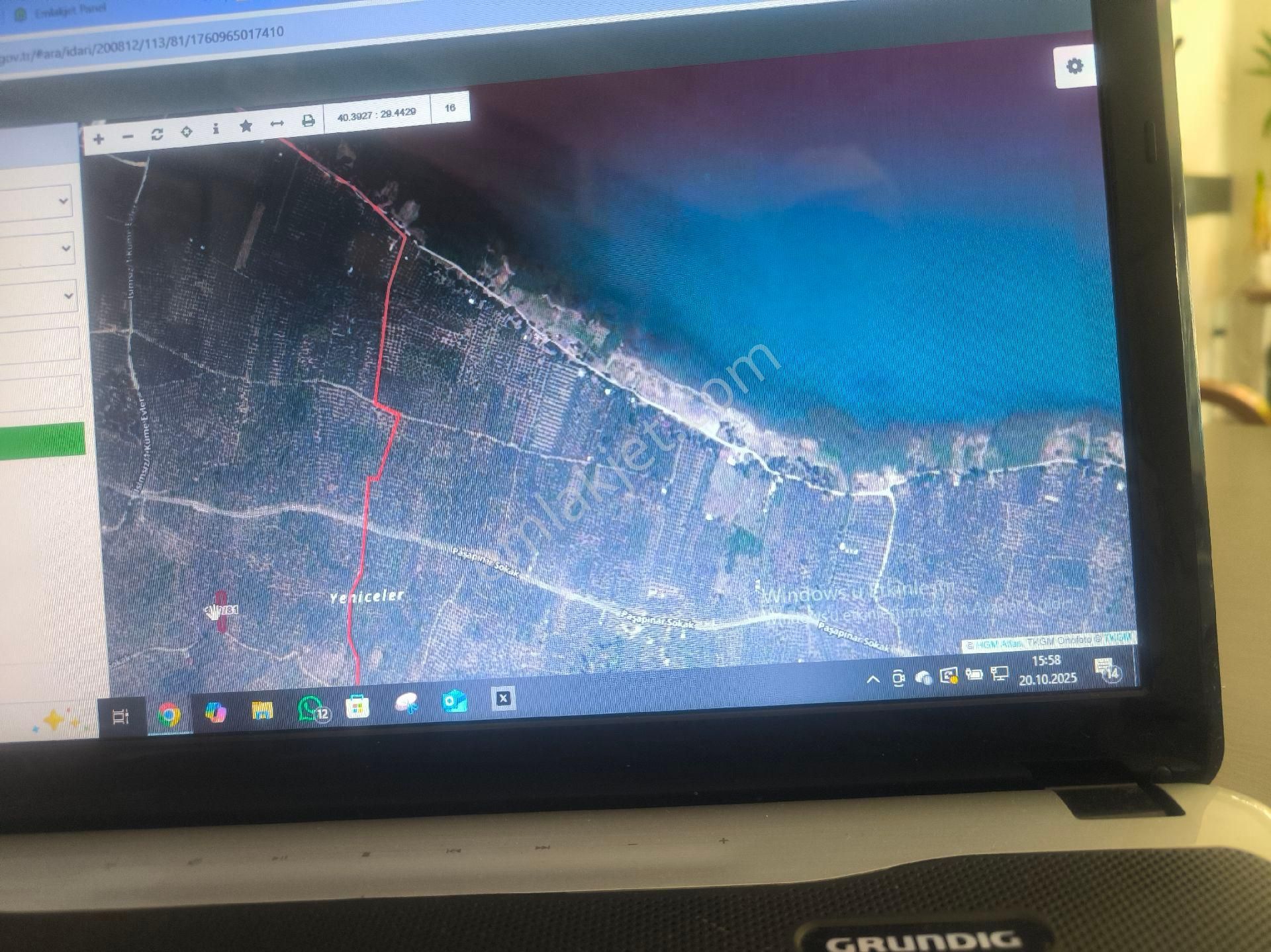 Bursa Orhangazi Hecelerde 900 M2 Köy İçinde Göl Manzaralı Satılık Zeytinlik - Görsel 4