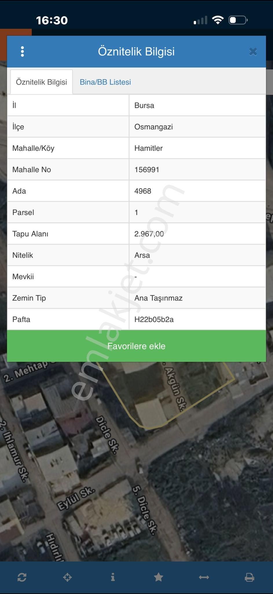 Vb Gayrimenkul Hamitler'de Merkezi Konumda Satılık 31 M2 Arsa - Görsel 2