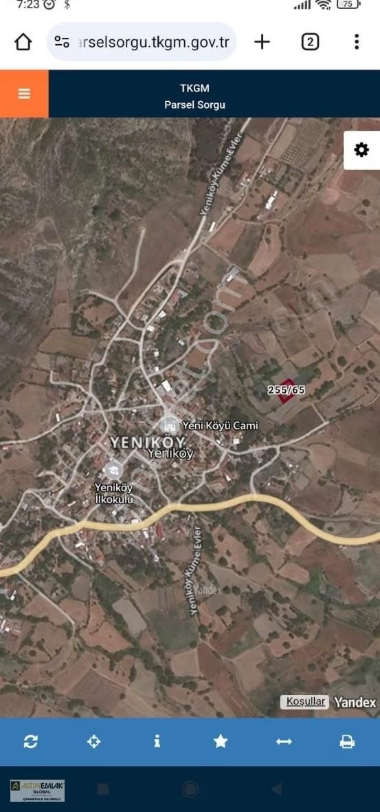 Altın Emlaktan Köy Yanında 850 M2 Satılık Arazi